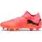 Future 7 Match FG/AG Women's Football Boots in Sunset Glow/Black/Sun Stream, Size 8.5, Textile by Puma