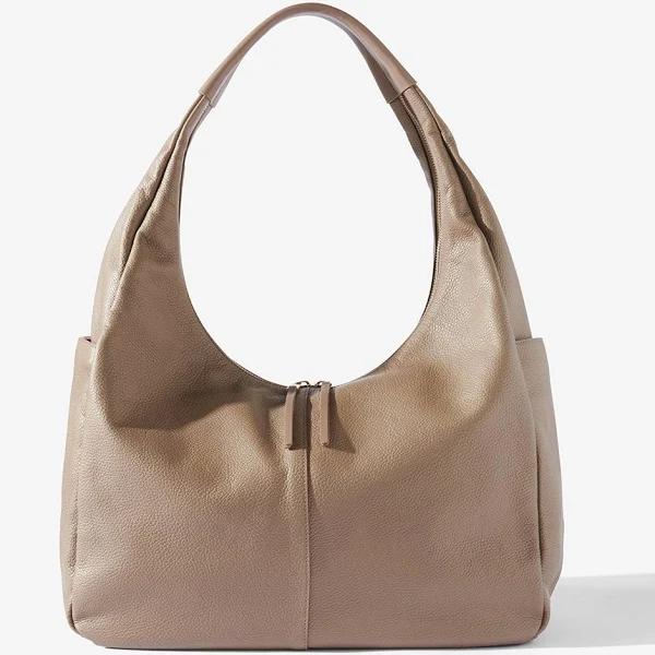 Amelia Travel and Weekender Bag - Clay Tan - Kinnon Luxury Leather