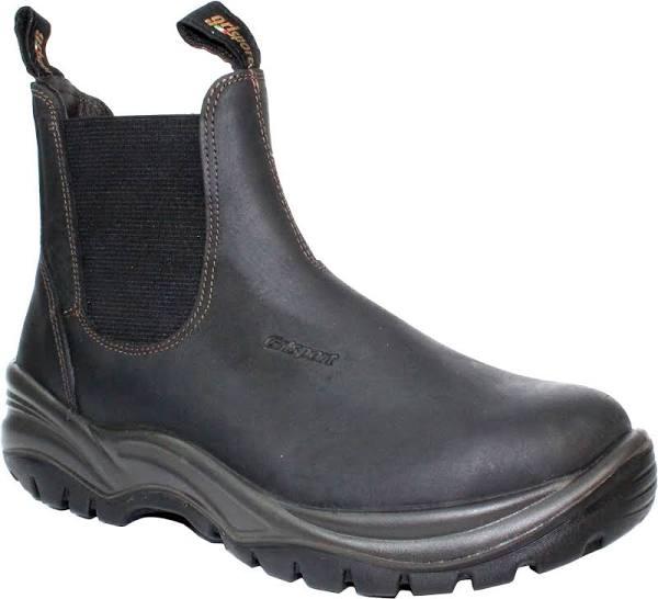 Grisport Mens Excavator Waxy Leather Safety Boots (Black) (10 UK)