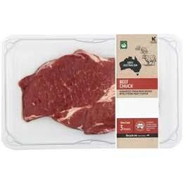 Beef Chuck Steak Medium 300g - 700g