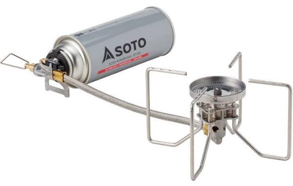 Soto Made in Japan Single Burner Fusion St-330 Camping Stove With Regulator - High Fire Power & Wind Resistant