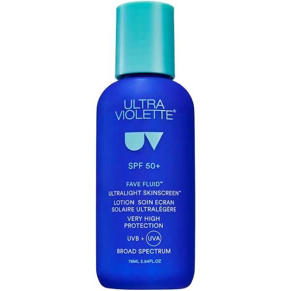 Ultra Violette Fave Fluid SPF 50+ Ultralight Skinscreen 75ml