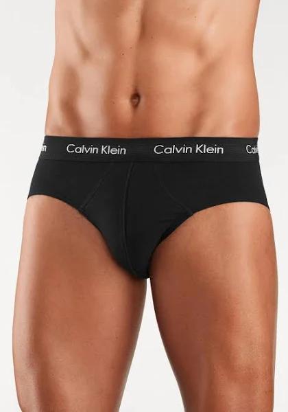 Calvin Klein Underwear 3 Pack Briefs Black