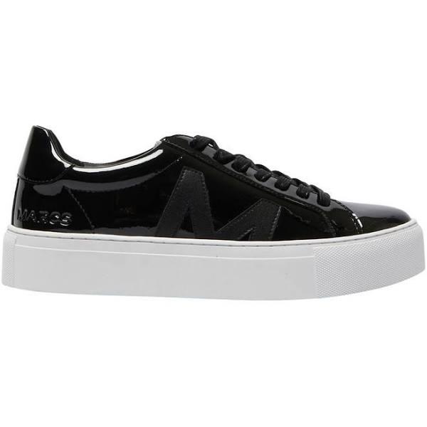 Marcs Trio Leather Sneakers in Black 42