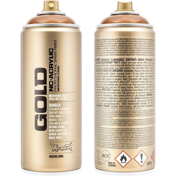 Montana Gold Spray Paint 400ml - Trans Hazelnut