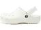 Crocs Kids' Classic Clog; White, J1