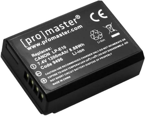 ProMaster Canon LP-E10 Battery