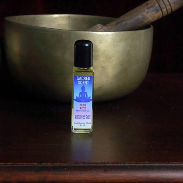 Sacred Scent Perfume Oil Wild Rose 8.5ml