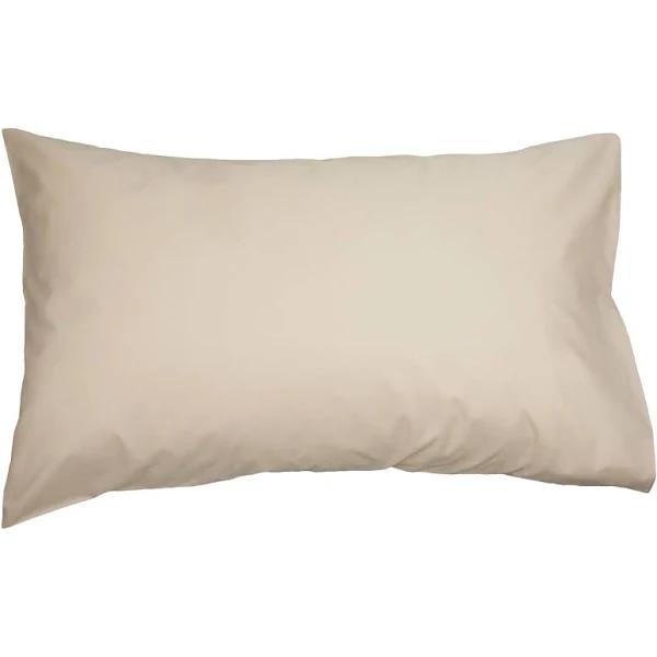 Ardor 300TC Cotton 48x74cm Pillowcase Twin Pack Stone