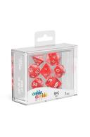 Oakie DOAKIE Dice RPG Set Translucent - Orange (7)