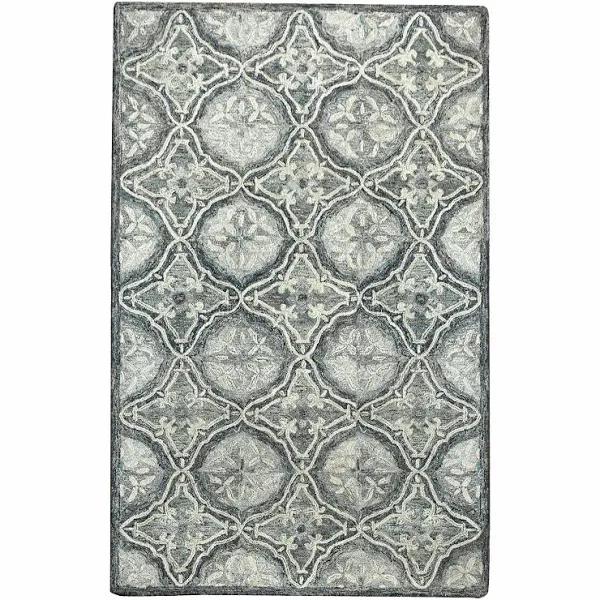 Rug Republic 160 x 230cm Seren Grey SpunYarn/Viscose Rug