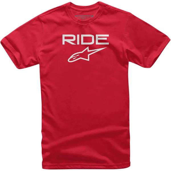 Alpinestars Ride 2.0 T-Shirt red-white M