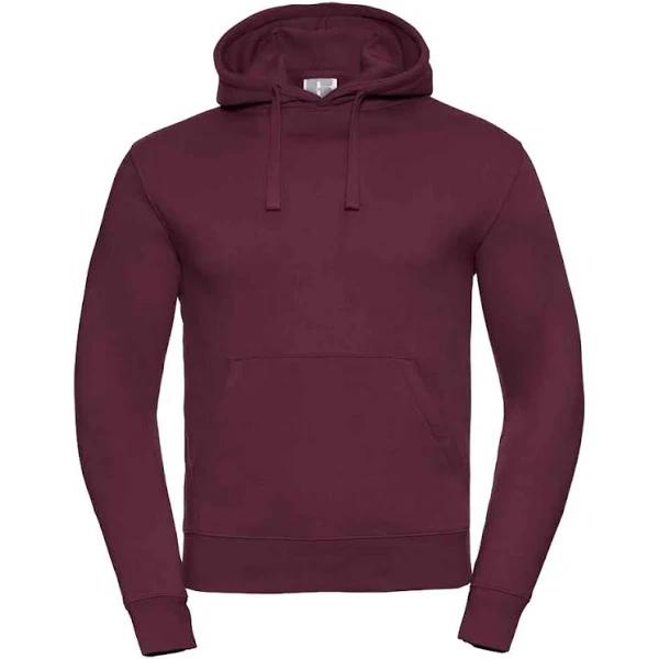 Russell Mens Authentic Hoodie (Burgundy) (XS)