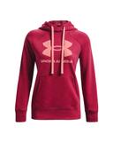 Under Armour Rival Logo Hoodie Red Women - XS