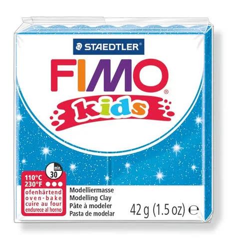 Fimo Kids Modelling Clay Glitter Blue