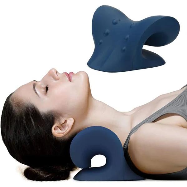 Neck and Shoulder Relaxer, Cervical Traction Device for TMJ Pain Relie