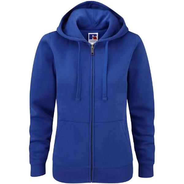 Russell Ladies Premium Authentic Zipped Hoodie (3-Layer Fabric) Bright Royal L