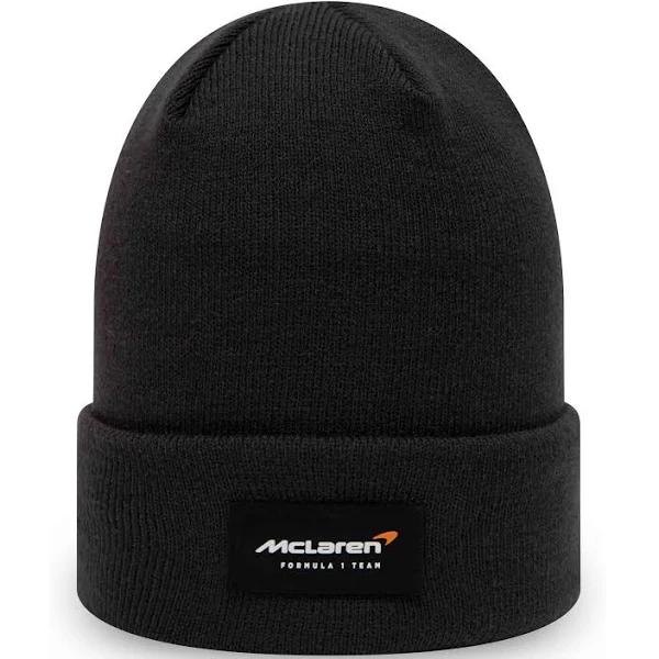 McLaren F1 Racing Beanie - Dark Grey Essential Cuff - New Era