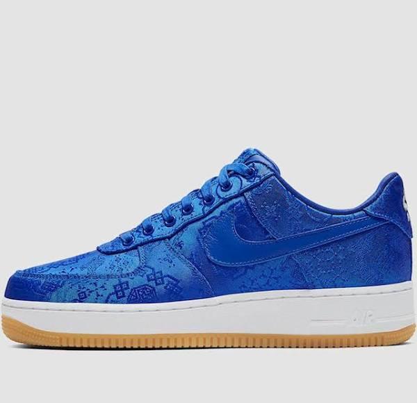 Nike Air Force 1 PRM 'Clot - Blue Silk' Shoes - Size 9.5