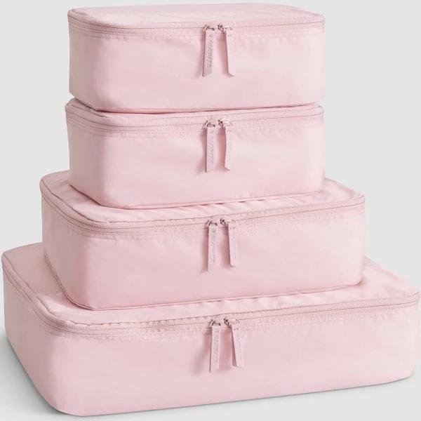 Peony Pink 4 Piece Packing Cube Set | Globite Regular