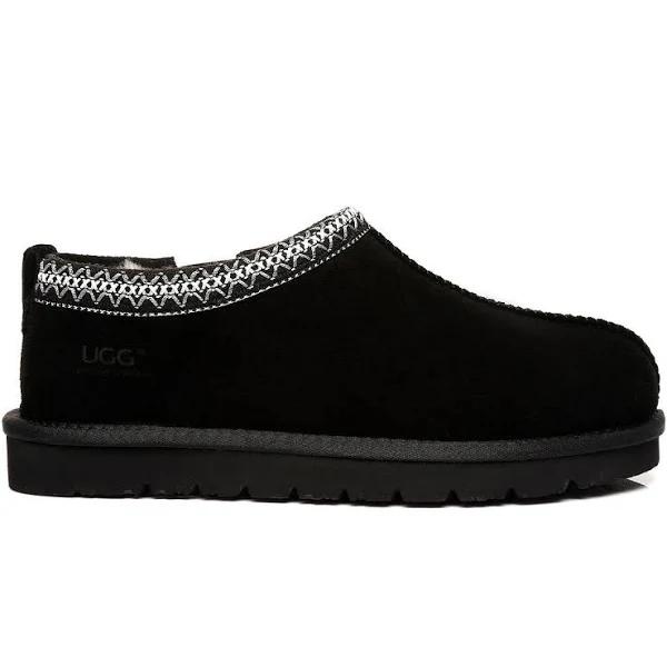 Australian Shepherd Valen Mini Slipper UGG Boots - AS2056, Black / 36