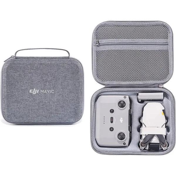 INSYOO Original Mavic Mini 2 Carrying Case Storage Bag Hard Shell Box For DJI Mini 2, Mini 2 SE Drone Accessories (Mini 2, Grey)