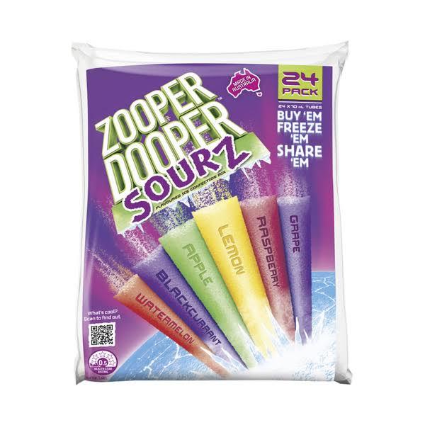 Zooper Dooper Water Ice Sourz