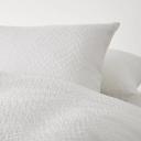 Kmart Boucle Quilt Cover Set - Super King Bed, White