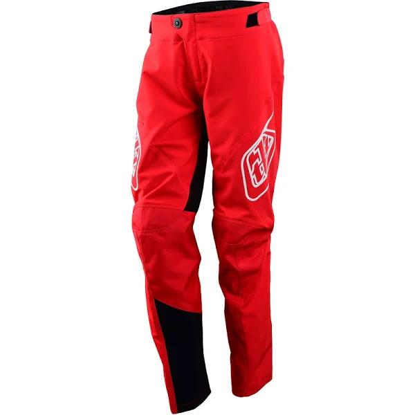 Troy Lee Designs Sprint Youth Cycling Pants - Red / Y -18