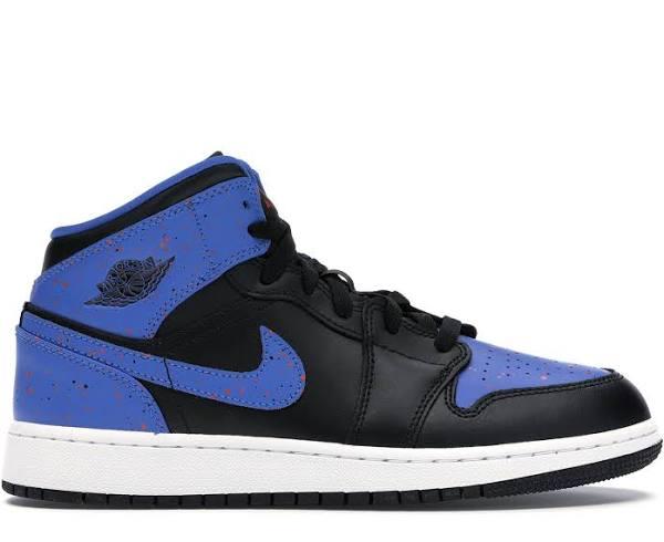 Jordan 1 Mid Royal Paint Splatter (GS)