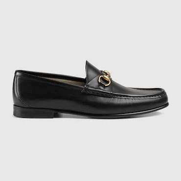 Gucci 1953 Horsebit Leather Loafer, Size 14 AU