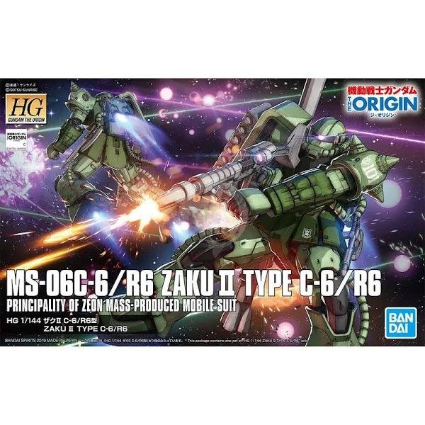 Bandai - HG 1/144 Zaku II Type C-6/R6