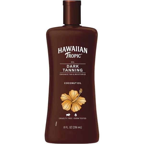 Hawaiian Tropic Dark Tanning Oil - 8 Ounces