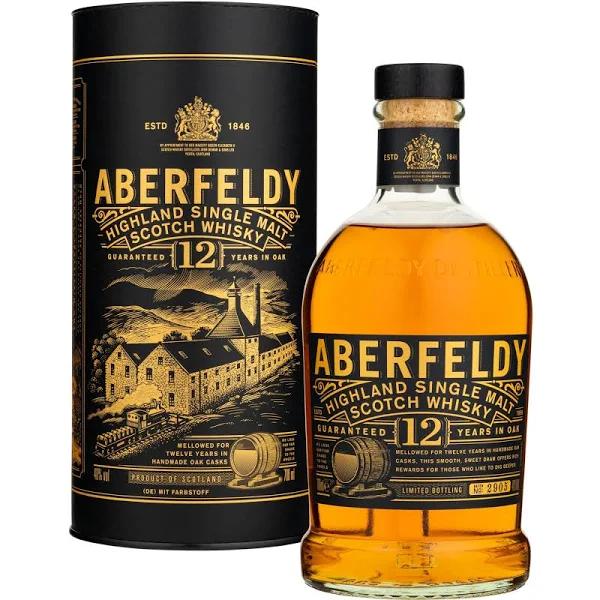 Aberfeldy 12 Year Old Single Malt Scotch Whisky 700ml