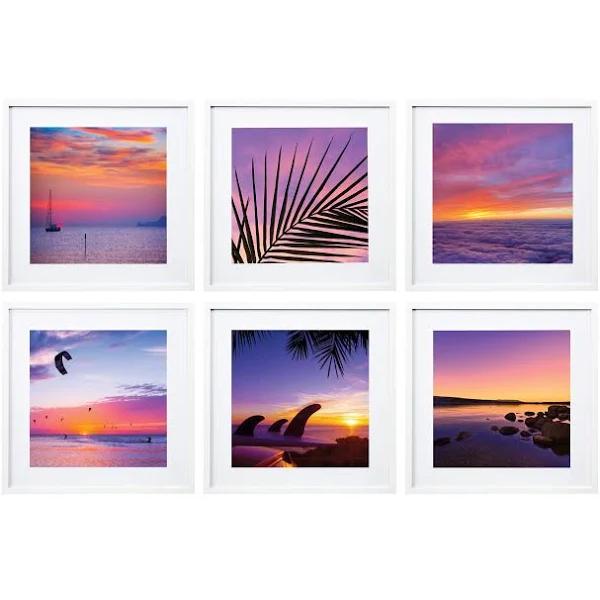 Cooper & Co. Instant Gallery Wall 6 Piece Frame Set White