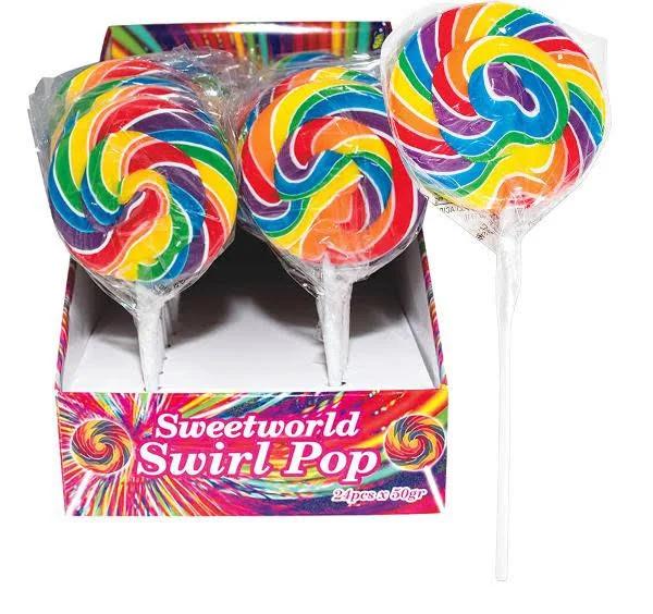 Sweetworld Swirl Pop 50g