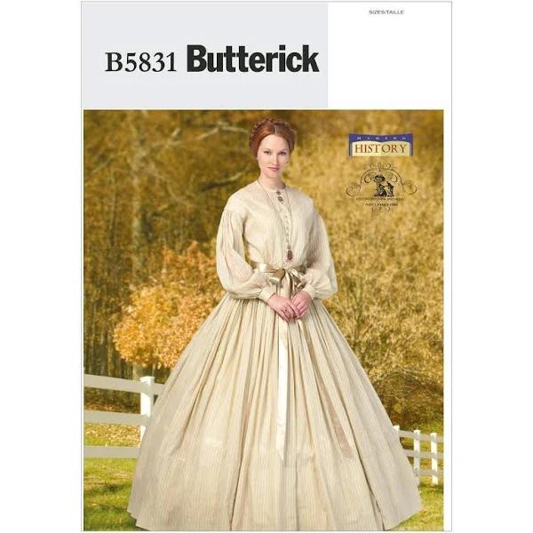 Butterick Pattern B5831 Misses' Dress 8-10-12-14-16