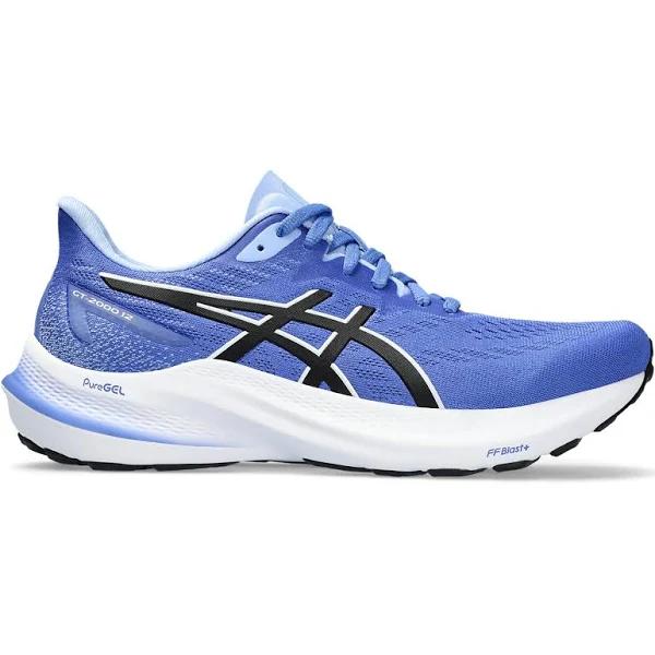 ASICS GT-2000 12 Womens US 12 Sapphire/Black Running Shoes