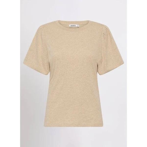 Marcs Women Mena Sparkle Tee in Gold, Size XL