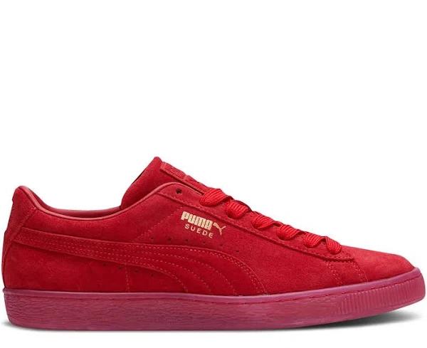 Puma Suede Classic 'Mono Gold - Red' Sneakers | Men's Size 13