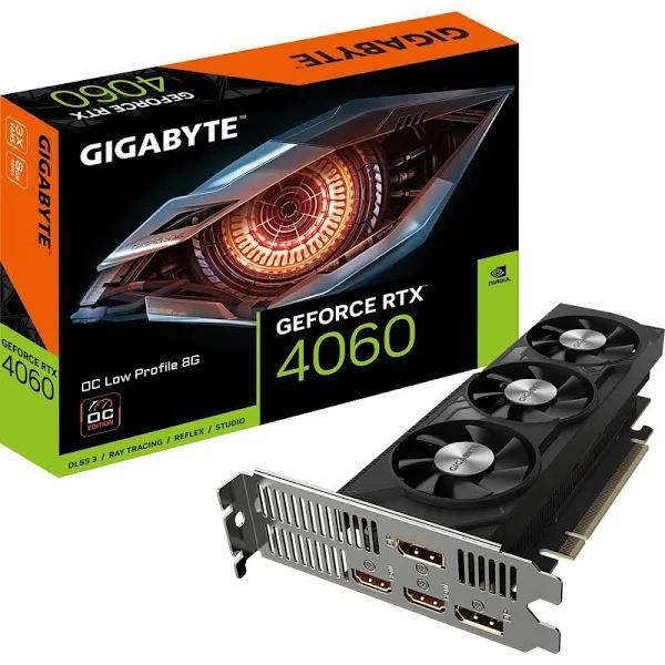 Gigabyte GeForce RTX 4060 OC Low Profile 8GB Video Card