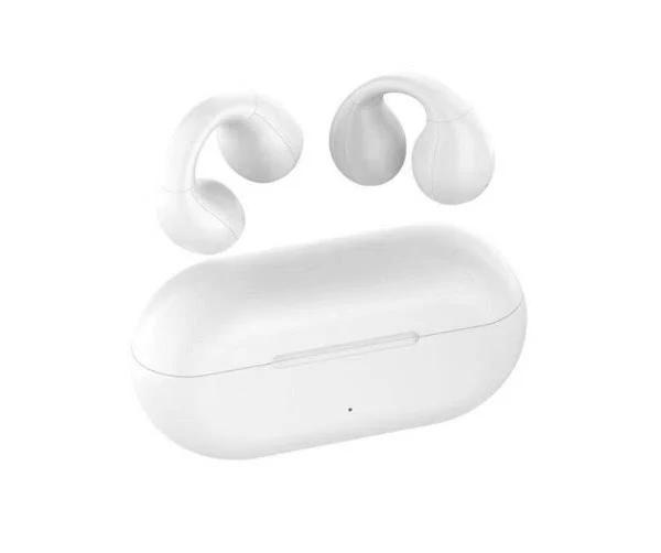 Wireless Bone Conduction Earbuds, Wireless Earbuds, Waterproof Mini Open Ear Headsets(white)