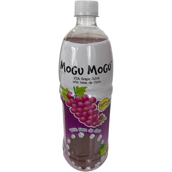 Mogu Mogu Grape Drink with Nata De Coco 1000ml