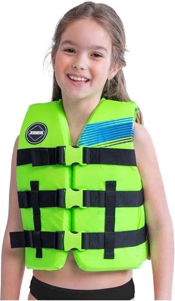 Jobe Nylon Life Vest Kids Lime Green