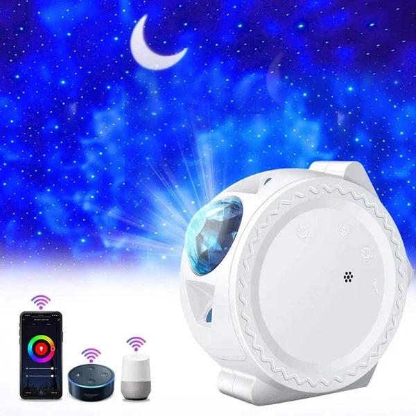 LED Nebula Cloud Star Projector Night Light