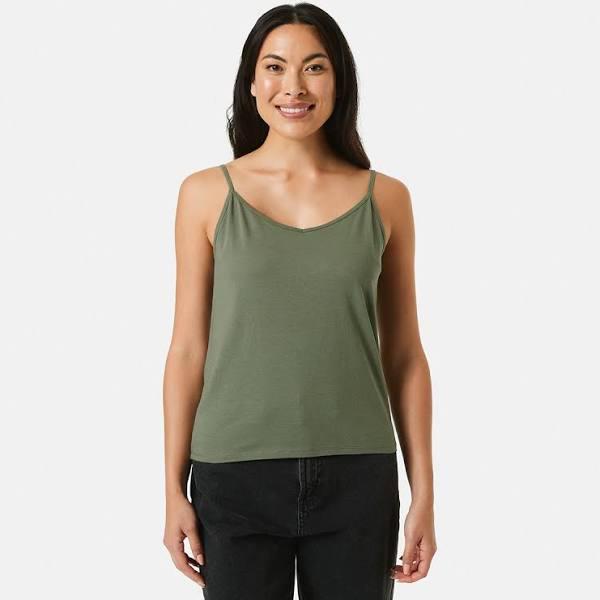 Kmart Basic Camisole-Khaki Size: 8