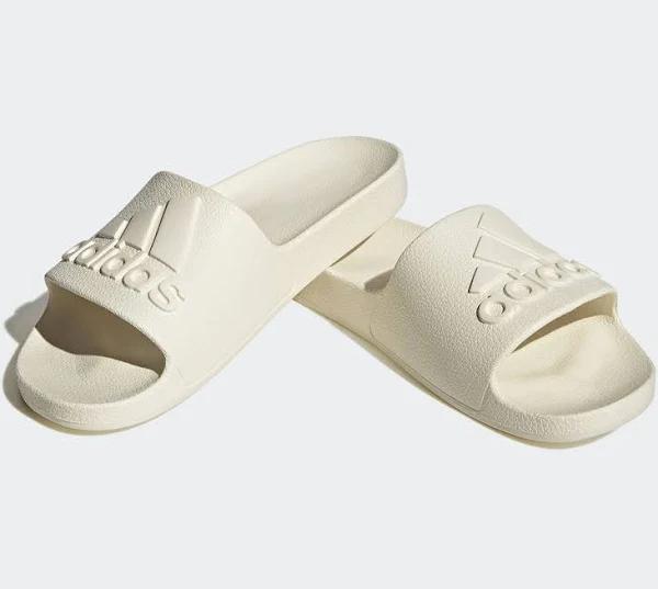 adidas-Adilette Aqua Slides-Unisex-Off White / Off White / Off White-9