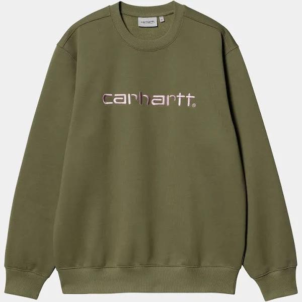 Carhartt Sweat Dundee/Glassy Pink L