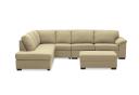 Rumpus - Fabric Corner Suite Left-Hand Facing Chaise with Sofa Bed by Amart Furniture