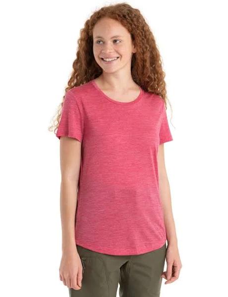 Icebreaker Sphere II Short Sleeve T-Shirt Pink Women - S